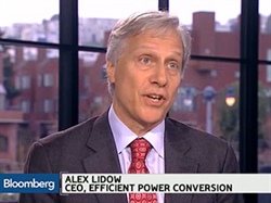 Bloomberg TV Interviews Alex Lidow