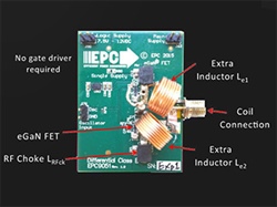 WiGaN: Low Cost Differential-Mode Wireless Power Class-E Amplifier Using eGaN FETs