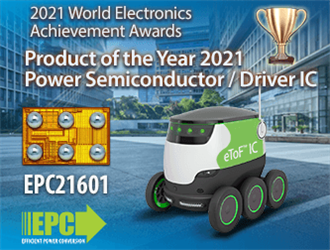 EPC21601 eToF Laser Driver IC Wins ASPENCORE’s World Electronics ...