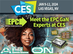 EPC to Showcase GaN-enabled Consumer Applications – eMobility, Drones, Robotics, and more at CES 2024