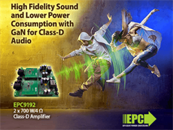 Design High-Performance Class-D Audio Amplifiers with GaN FETs