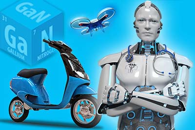 Webinar: GaN for High-Efficient Motor Drives for Humanoid Robots, Drones, and eMobility