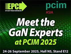 EPC、パワー半導体の展示会PCIM Asiaで最先端のGaNパワー・ソリューションを展示へ