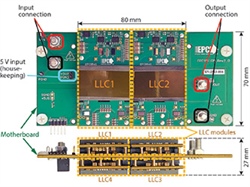 高電圧サーバー電源において低電圧eGaN FETを使った電力密度の向上 – パート3：ISOP LLCコンバータ