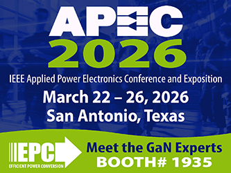 EPC、AIインフラ向け第7世代GaNとロボット向けGaN集積回路をAPEC 2026で発表へ