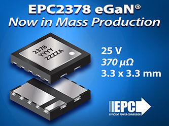 New EPC2378 GaN FET: Power Density for Next‑Gen AI Data Centers