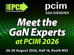 EPC Showcases Gen7 GaN Solutions for AI Data Centers, Robotics and Drones at PCIM Asia