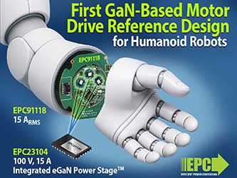 First GaN-Based Motor Drive Reference Design for Humanoid ...