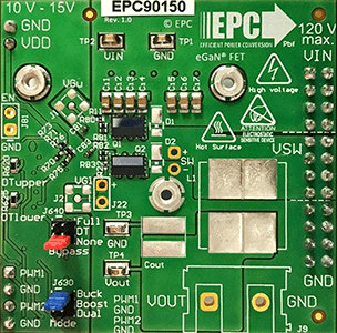 EPC90150：200 V、20 Aのハーフブリッジ開発基板