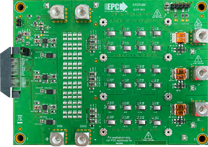 EPC9186：150 ARMSで広い入力電圧の3相BLDCモーター駆動用