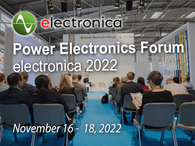 2022年Electronica電力電子論壇