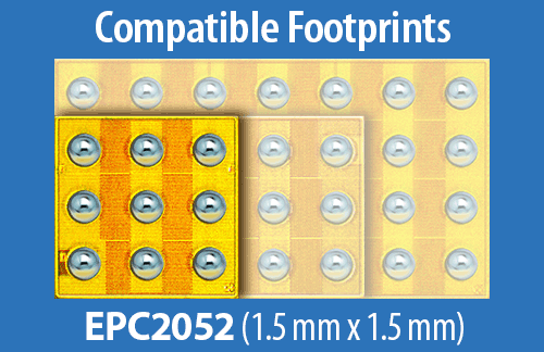 EPC2052 Footprint