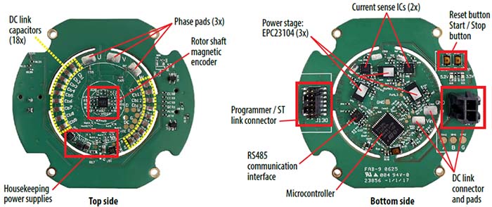 Top and bottom views of EPC91118