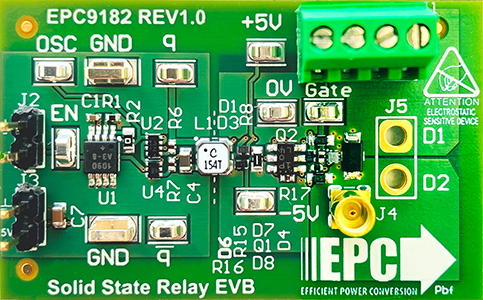 EPC9182 – AC电压固态继电器（SSR）评估板