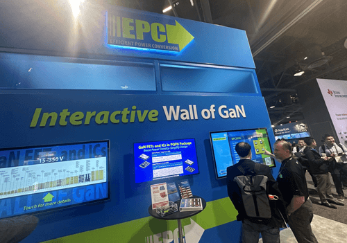 EPC Interactive Wall of GaN